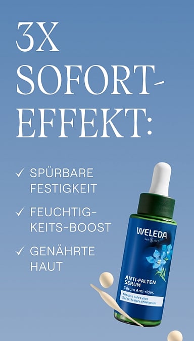 Anti-Falten Serum Blauer Enzian & Edelweiss