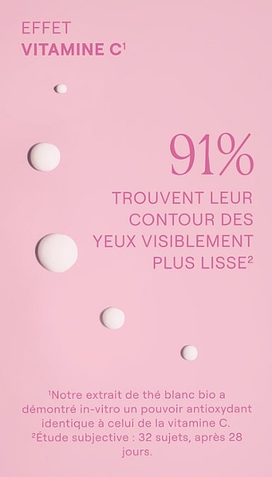 Soin Yeux Lissant Rose Musquée & Thé Blanc